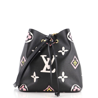 Louis Vuitton NeoNoe Handbag Wild at Heart Monogram Giant MM