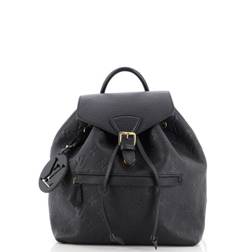 Louis Vuitton Montsouris Backpack NM Monogram Empreinte Leather PM