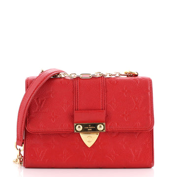 Louis Vuitton Saint Sulpice Handbag Monogram Empreinte Leather BB