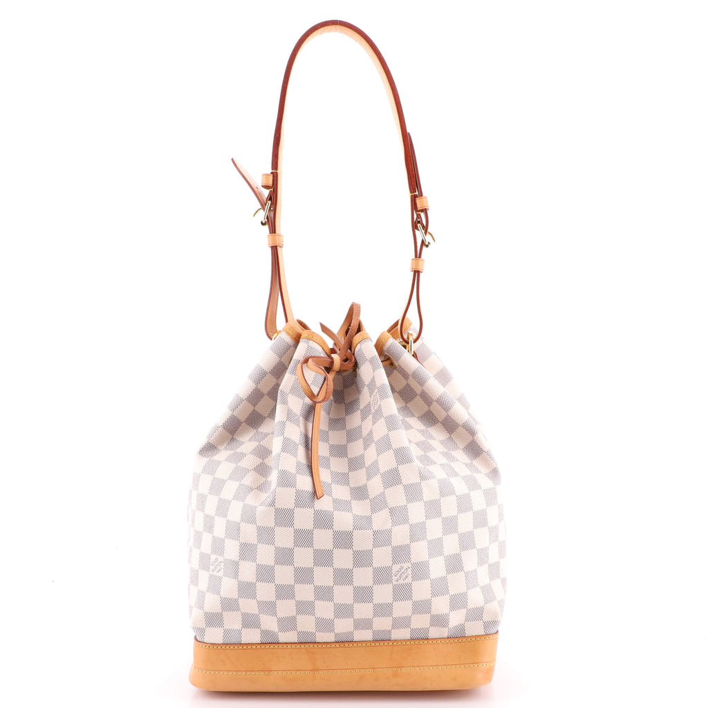 Louis Vuitton, Bags, Louis Vuitton Noe Handbag Damier Large White