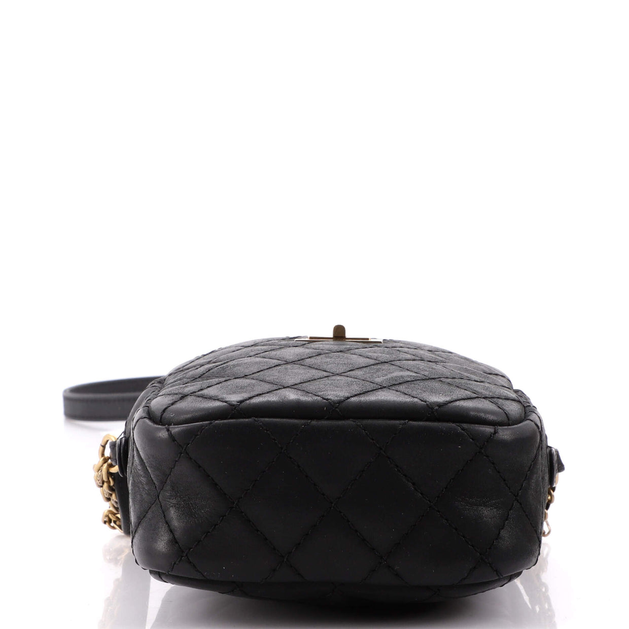 Chanel Reissue Camera Bag Quilted Iridescent Calfskin Vertical Black ...