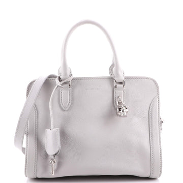 Alexander McQueen Padlock Zip Around Tote Leather Small