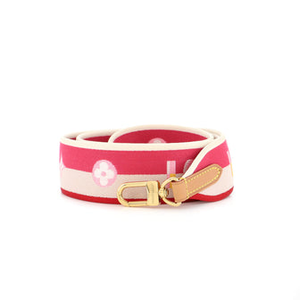 Louis Vuitton Logo Shoulder Strap Jacquard Wide