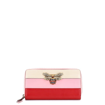 Gucci Queen Margaret Zip Around Wallet Leather