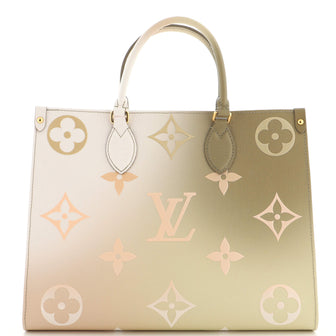 Louis Vuitton OnTheGo Tote Spring in the City Monogram Giant Canvas MM