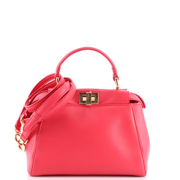 Fendi Peekaboo Bag Leather Mini