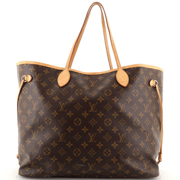 Louis Vuitton Neverfull NM Tote Monogram Canvas GM