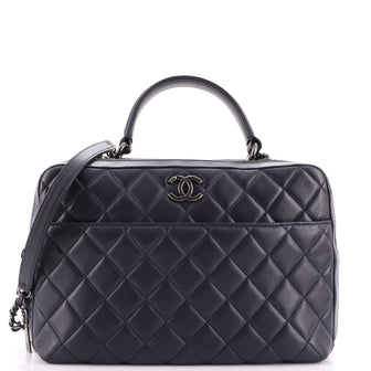 Chanel Trendy CC Bowling Bag Quilted Lambskin Medium
