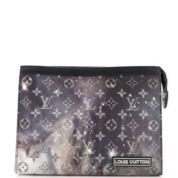 Louis Vuitton Pochette Voyage Limited Edition Monogram Galaxy Canvas MM