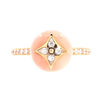 Louis Vuitton BB Blossom Ring 18K Rose Gold and Diamonds Rose gold