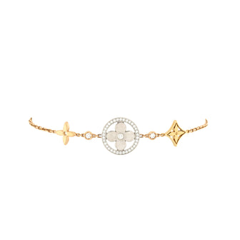 Idylle Blossom bracelet, 3 golds and diamonds - Jewelry