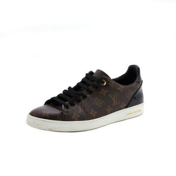 Women's FrontRow Sneakers Monogram Canvas with Patent