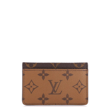 Louis Vuitton Card Holder Reverse Monogram Canvas