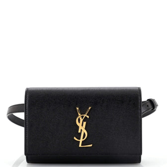 Saint Laurent Classic Monogram Kate Belt Bag Leather