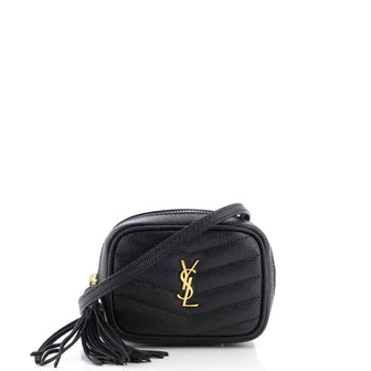 Saint Laurent Lou Camera Bag Matelasse Chevron Leather Baby