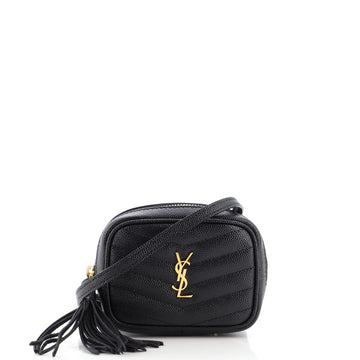 Saint Laurent Lou Camera Bag Matelasse Chevron Leather Baby