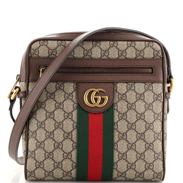 Gucci Ophidia Messenger Bag GG Coated Canvas Small
