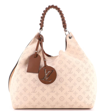 Louis Vuitton Carmel Hobo Mahina Leather