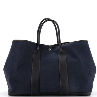 Hermes Garden Party Tote Toile and Leather 49