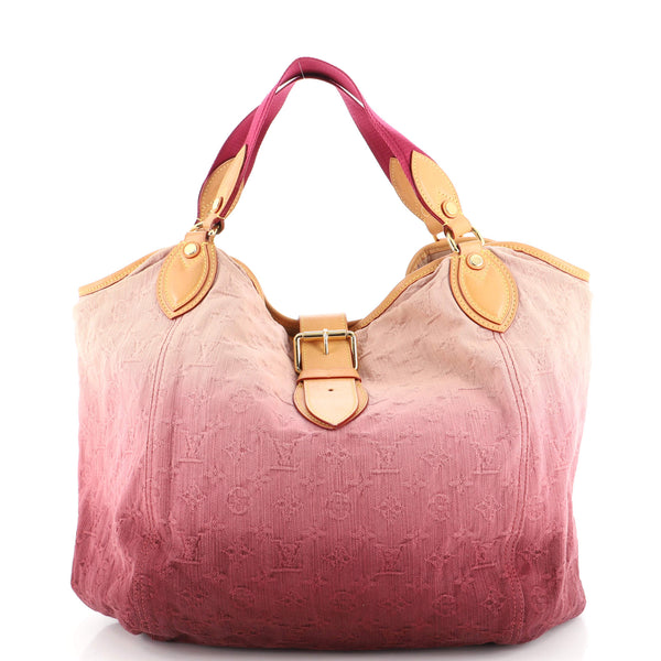 Louis Vuitton Sunbeam Handbag Denim Pink 2013391