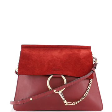Chloe Faye Shoulder Bag Leather Medium