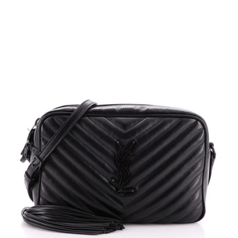 Saint Laurent Lou Camera Bag Matelasse Chevron Leather Small