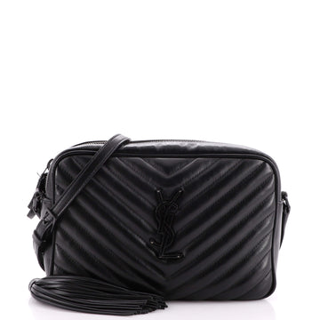 Saint Laurent Lou Camera Bag Matelasse Chevron Leather Small