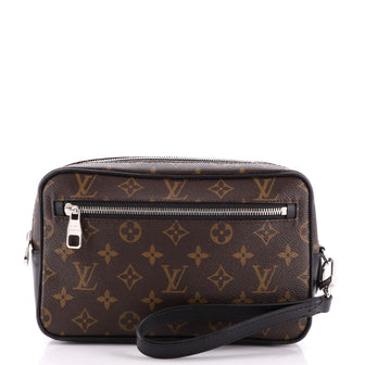 Louis Vuitton Kasai Clutch Macassar Monogram Canvas
