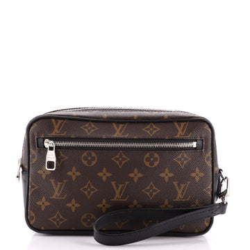 Louis Vuitton Kasai Clutch Macassar Monogram Canvas