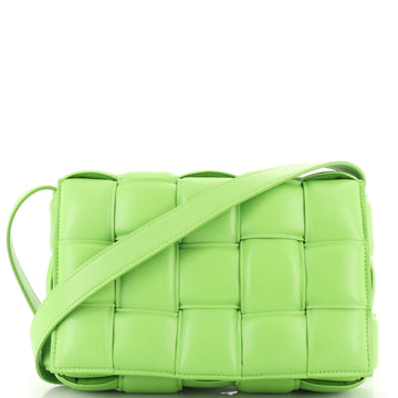 Bottega Veneta Cassette Crossbody Bag Padded Maxi Intrecciato Leather