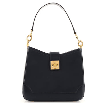 Celine Vintage Logo Shoulder Bag Leather Medium