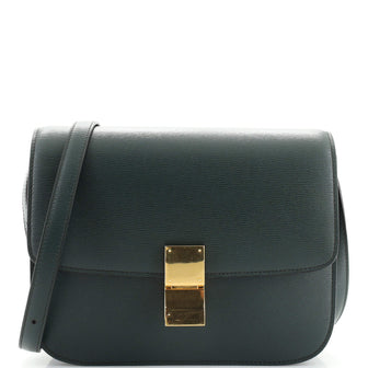 Celine Classic Box Bag Grainy Leather Medium