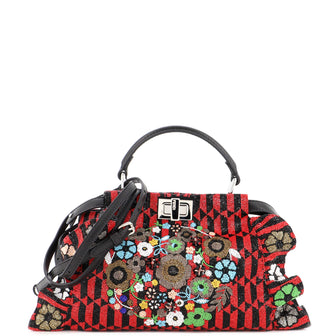 Peekaboo Bag Ruffled Sequins Mini