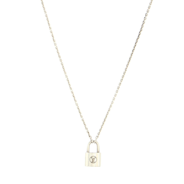 Products by Louis Vuitton: Silver Lockit pendant, sterling silver