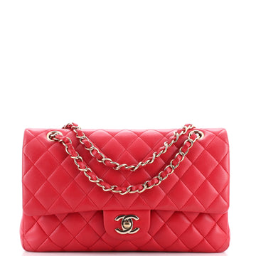 Chanel Classic Double Flap Bag Quilted Lambskin Medium