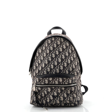 Christian Dior Rider Backpack Oblique Canvas Small
