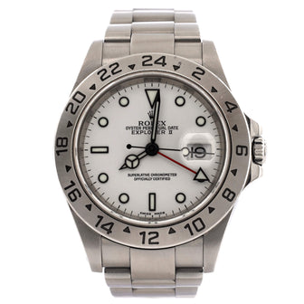 Rolex Oyster Perpetual Explorer II Automatic Watch Stainless Steel 40