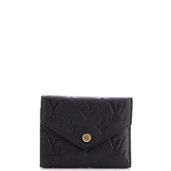 Louis Vuitton Victorine Wallet Monogram Empreinte Leather