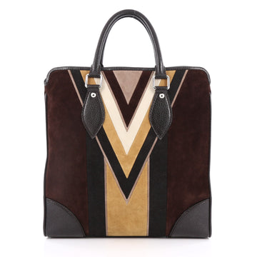 Louis Vuitton Innsbruck Cabas Suede and Leather Brown 2016201
