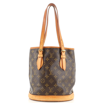 Louis Vuitton Petit Bucket Bag Monogram Canvas