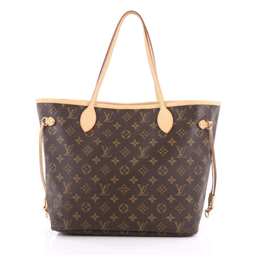 Louis Vuitton Neverfull Tote Monogram Canvas MM Brown 2016801
