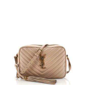 Saint Laurent Lou Camera Bag Matelasse Chevron Leather Small