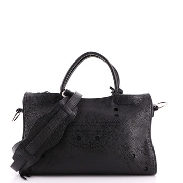 Balenciaga Blackout City Bag Leather Small