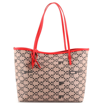 Off White Day Off Tote Monogram Coated Canvas Medium