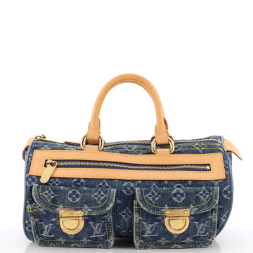 Louis Vuitton Neo Speedy Bag Denim