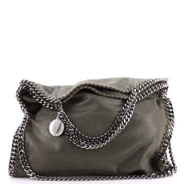 Stella McCartney Falabella Fold Over Bag Shaggy Deer