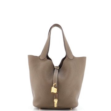 Hermes Picotin Lock Bag Clemence MM