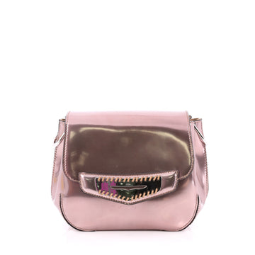 Tod's Infilature Penny Bar Crossbody Bag Patent Leather 2017701