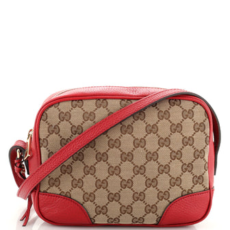 Gucci Bree Disco Crossbody Bag (Outlet) GG Canvas Mini