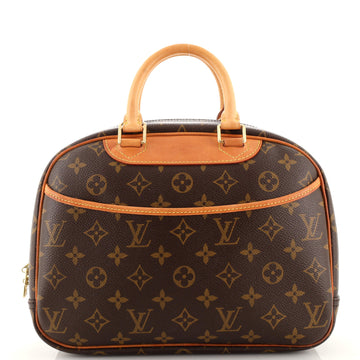 Louis Vuitton Trouville Handbag Monogram Canvas